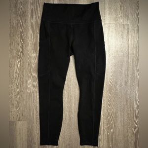 Fabletics black mid waist leggings
